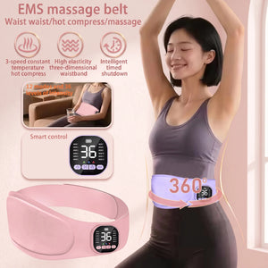 BloomWarm™ Ultra — EMS + Heat Period Relief Belt — EMS and heat period relief belt, electrical massage pulses for menstrual cramps, view 2 | Bloom Warm