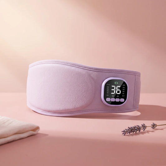 BloomWarm™ Ultra — EMS + Heat Period Relief Belt — EMS and heat period relief belt, electrical massage pulses for menstrual cramps | Bloom Warm