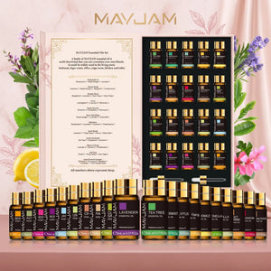Bloom Air™ Essential Oil Collection (20 Bottles) — essential oil collection 20 bottle aromatherapy gift set for diffuser and bath, view 2 | Bloom Warm