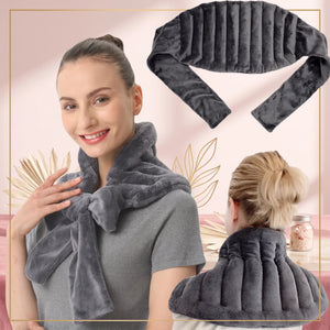 Bloom & Cosy™ Lavender Heat Plush — Microwavable Warm Hug — extra large microwavable lavender heat plush, warm weighted comfort wrap, view 1 | Bloom Warm
