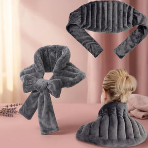 Bloom & Cosy™ Lavender Heat Plush — Microwavable Warm Hug — extra large microwavable lavender heat plush, warm weighted comfort wrap | Bloom Warm