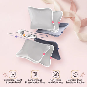 BloomWarm™ Rechargeable Hot Water Bottle & Hand Warmer — rechargeable electric hot water bottle and hand warmer, cordless heat without a kettle, view 4 | Bloom Warm
