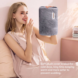 BloomWarm™ Rechargeable Hot Water Bottle & Hand Warmer — rechargeable electric hot water bottle and hand warmer, cordless heat without a kettle, view 5 | Bloom Warm