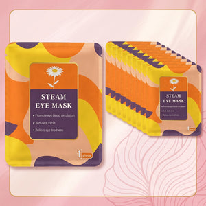 Bloom & Rest™ Self-Heating Steam Eye Masks (10 Pack) — self-heating steam eye masks for sleep and tired eyes, warm compress relaxation, view 1 | Bloom Warm