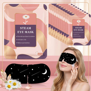 Bloom & Rest™ Self-Heating Steam Eye Masks (10 Pack) — self-heating steam eye masks for sleep and tired eyes, warm compress relaxation, view 6 | Bloom Warm